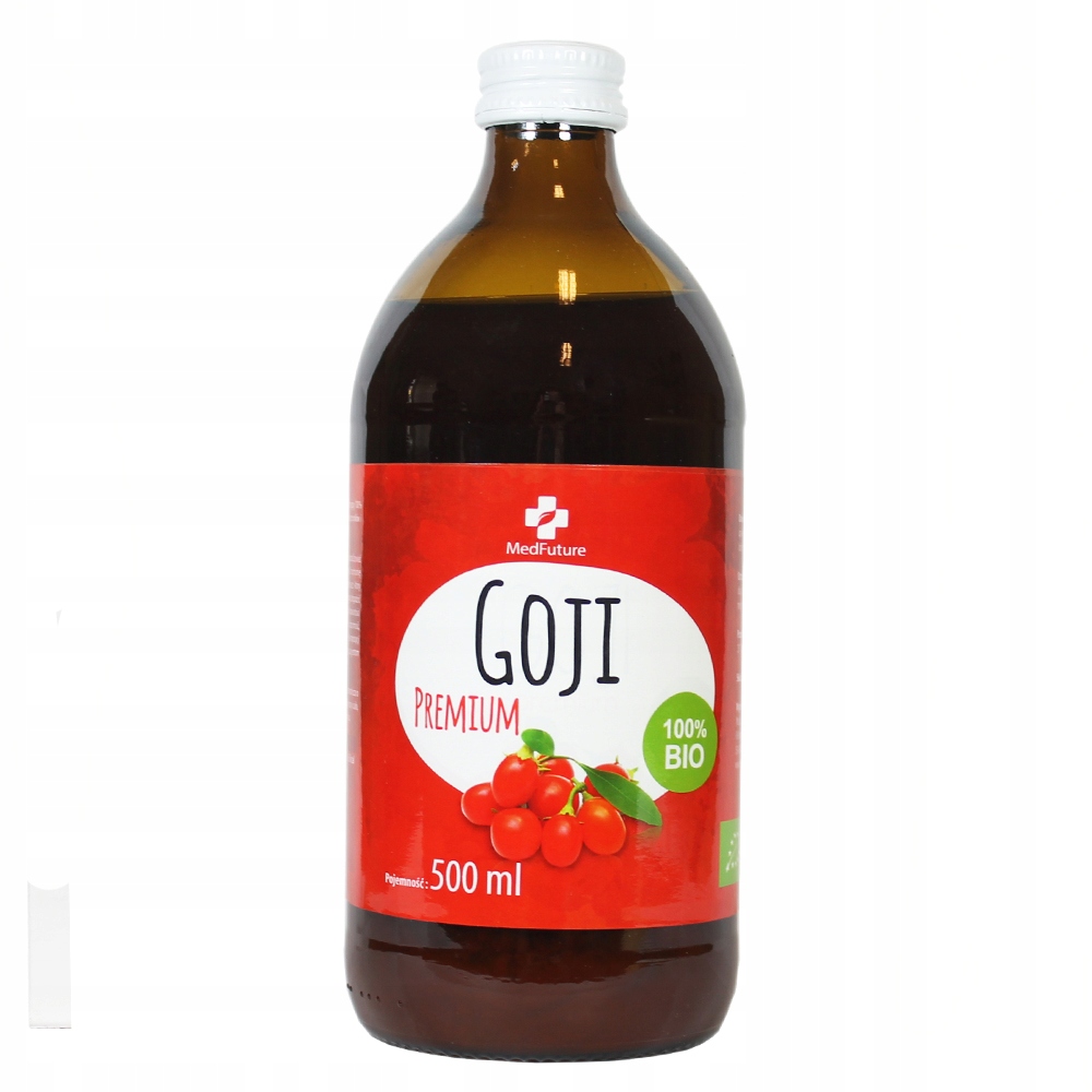 

Goji Sok 100% jagody goji Bez Konserwantów 500ml