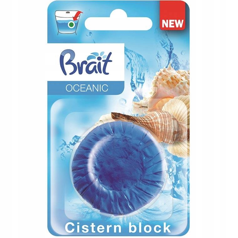 

Krążek Brait Barwiący do Wc 1szt 50g Ocean New