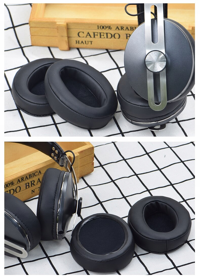 NAUSZNIKI GĄBKI DO SŁUCHAWEK SENNHEISER MOMENTUM 2.0 NAKŁADKI JAKOŚĆ Marka moXomi