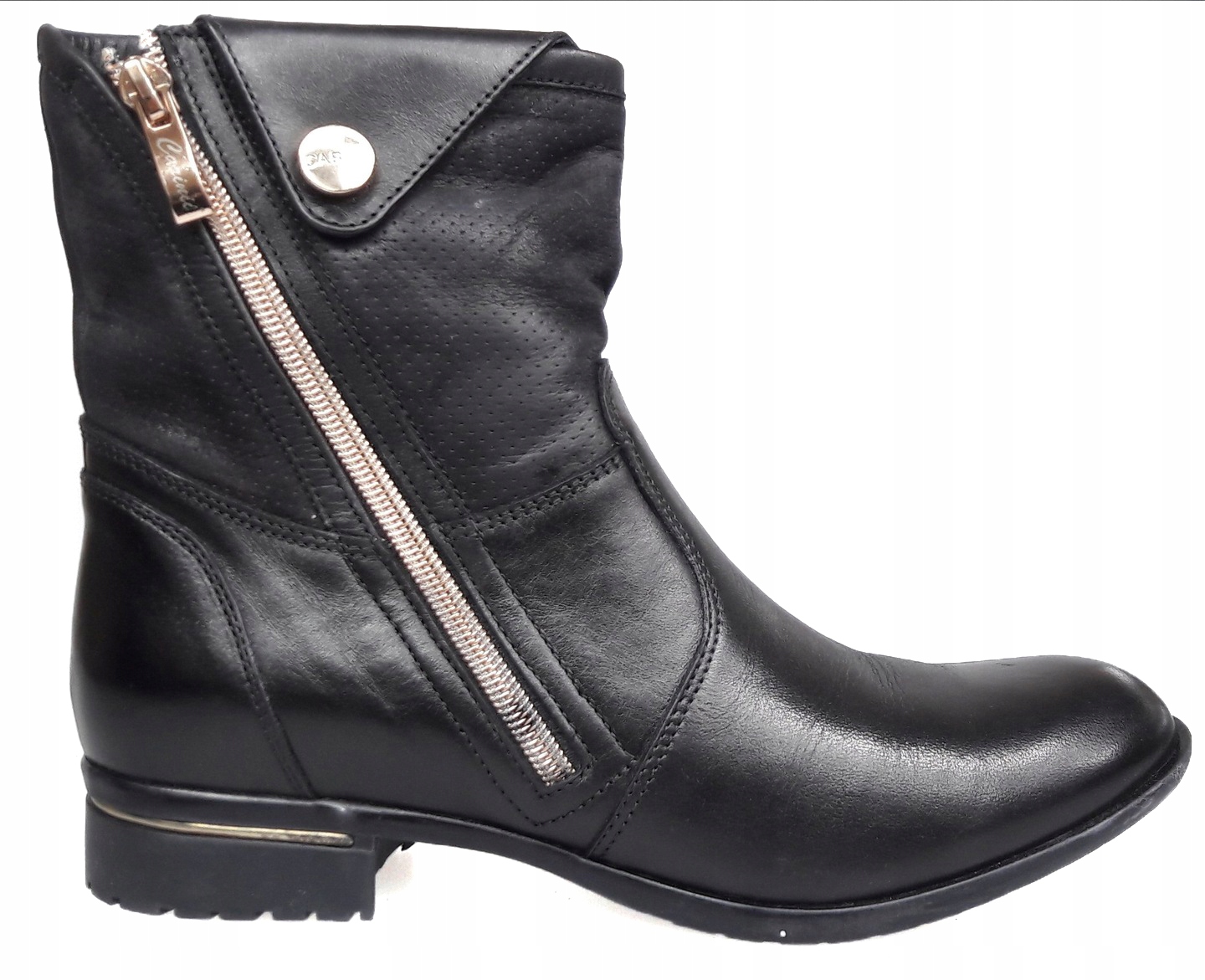 Carinii Kotníkové Boty 2419 Black r36