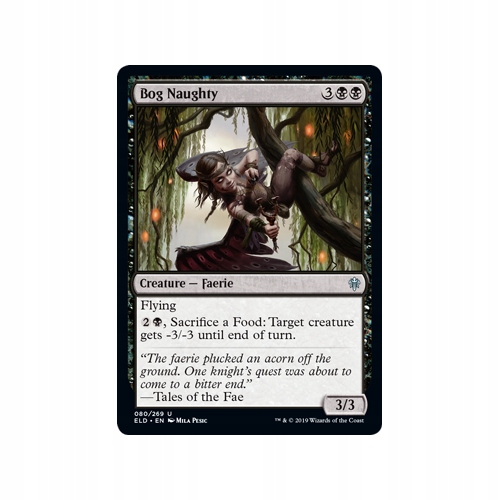 Mtg 4x Bog Naughty (Uncommon)