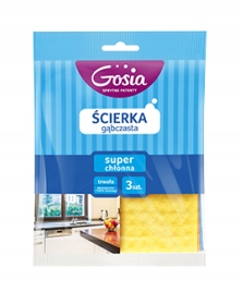 

Ścierka Ściereczka Gąbczasta Domowa 3szt.