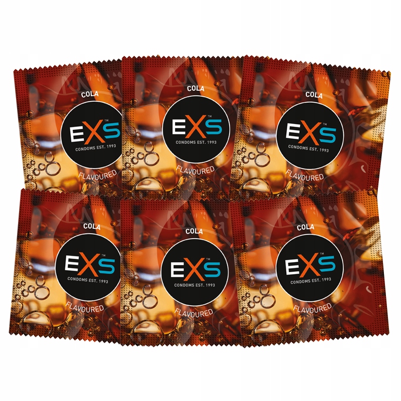 

Prezerwatywy Exs O Smaku Coli Zestaw 25 Sztuk