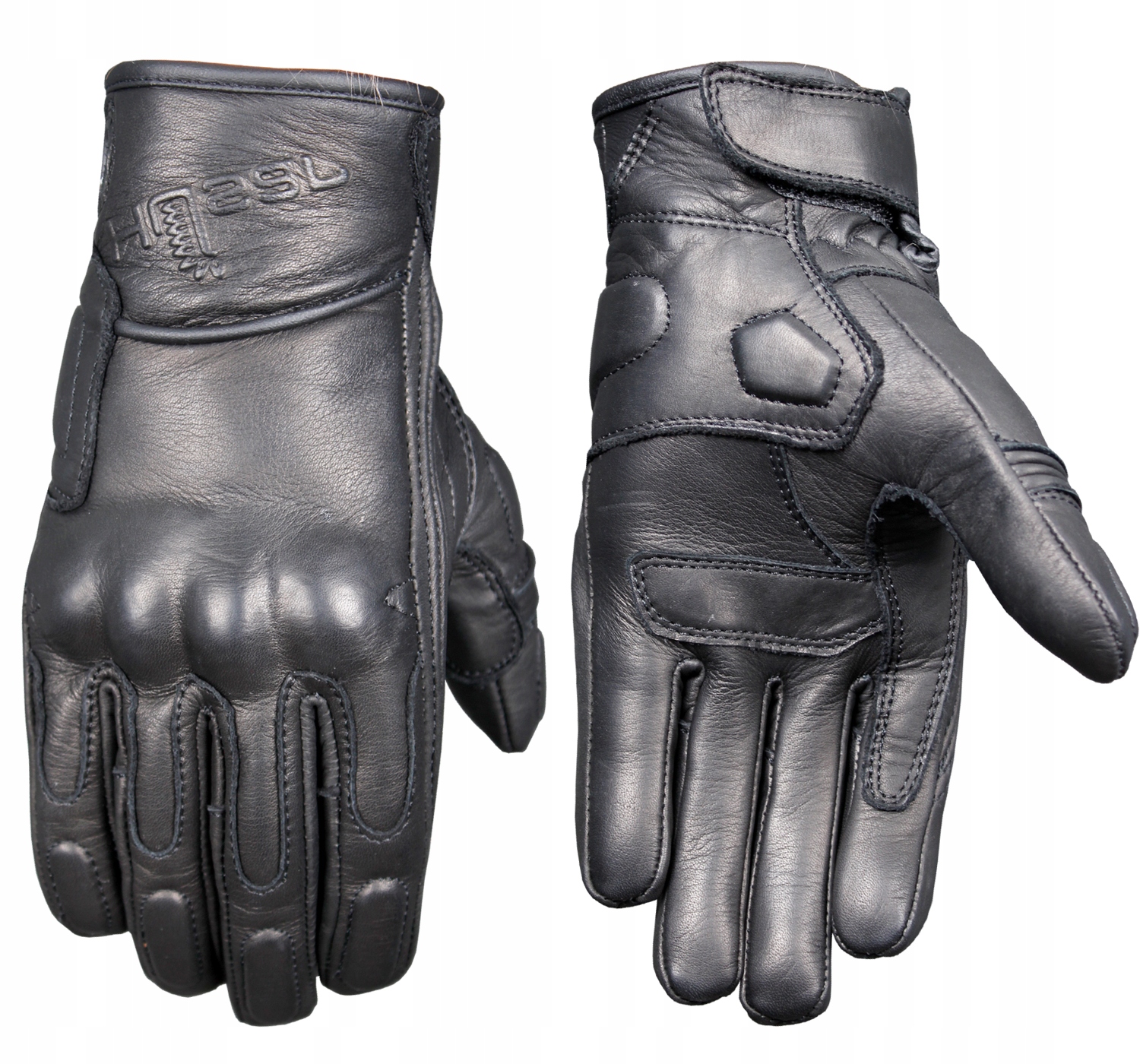 PEŁNE LICOWE SKÓRZANE RĘKAWICE MOTOCYKLOWE HUSAR Producent Husar