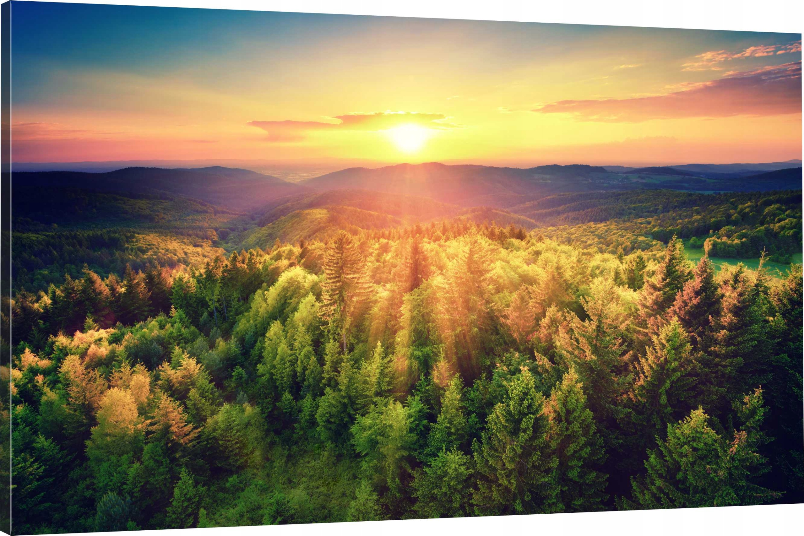 

Obraz Na Płótnie Bieszczady Góry Las 70x50