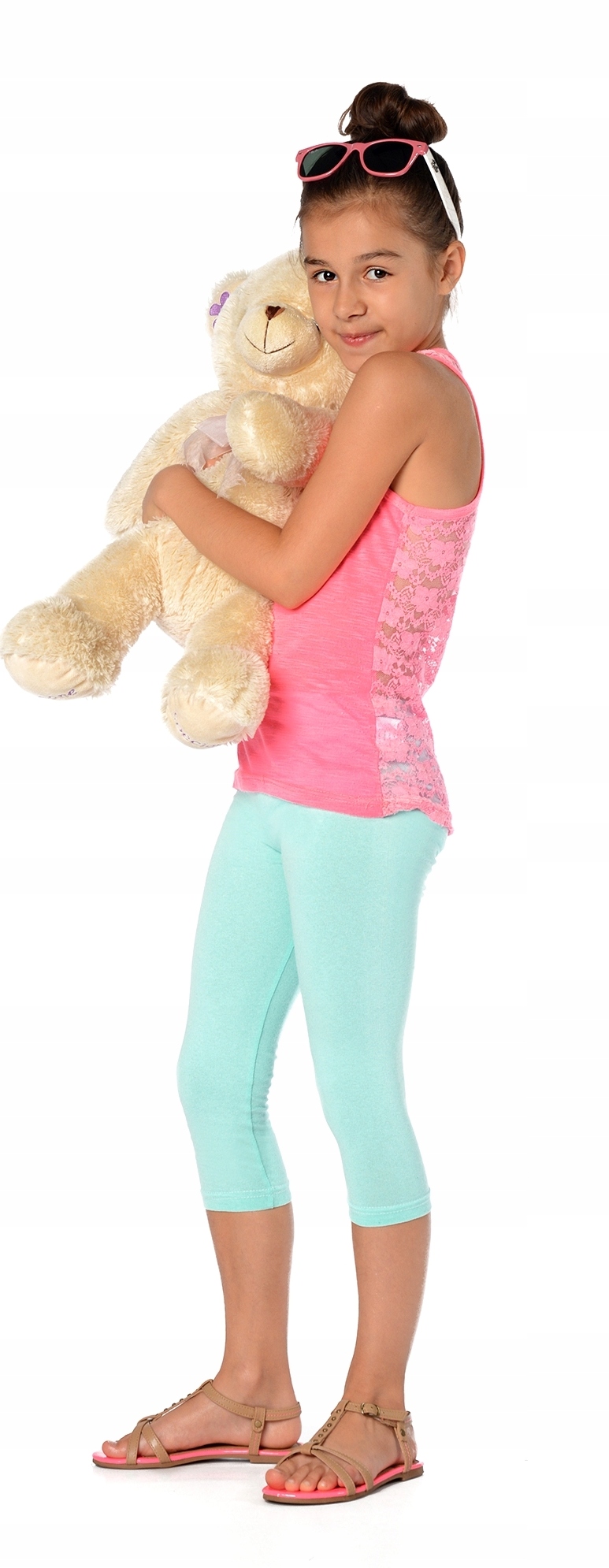 

Legginsy Rybaczki dziecięce mix kolorów 3/4 D2 116