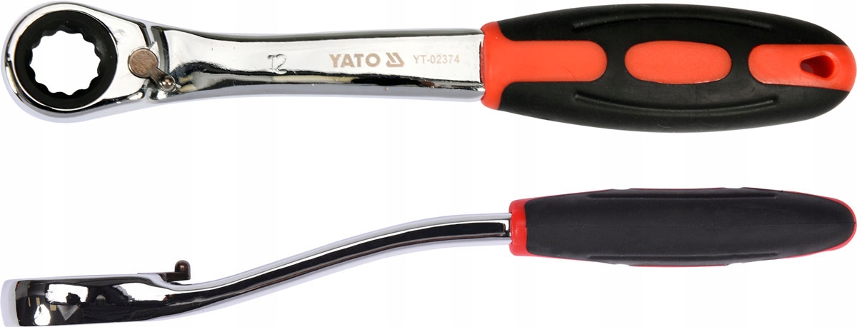 

Yato Klucz Oczkowy 12mm Grzechotka Odgięty CrV