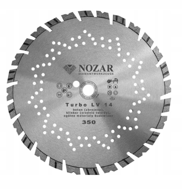 

Nozar Tarcza Diamentowa Do Betonu LV 14 350mm