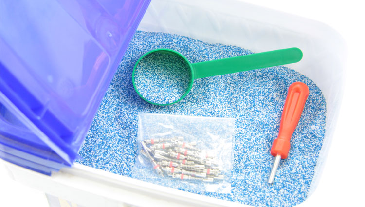 8kg ECOBALANCE Wheel Balance порошок ведро