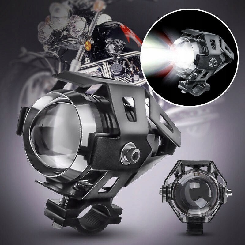 REFLEKTOR LAMPA LED CREE U5 MOTOCYKL MOTOR 2szt Producent inny