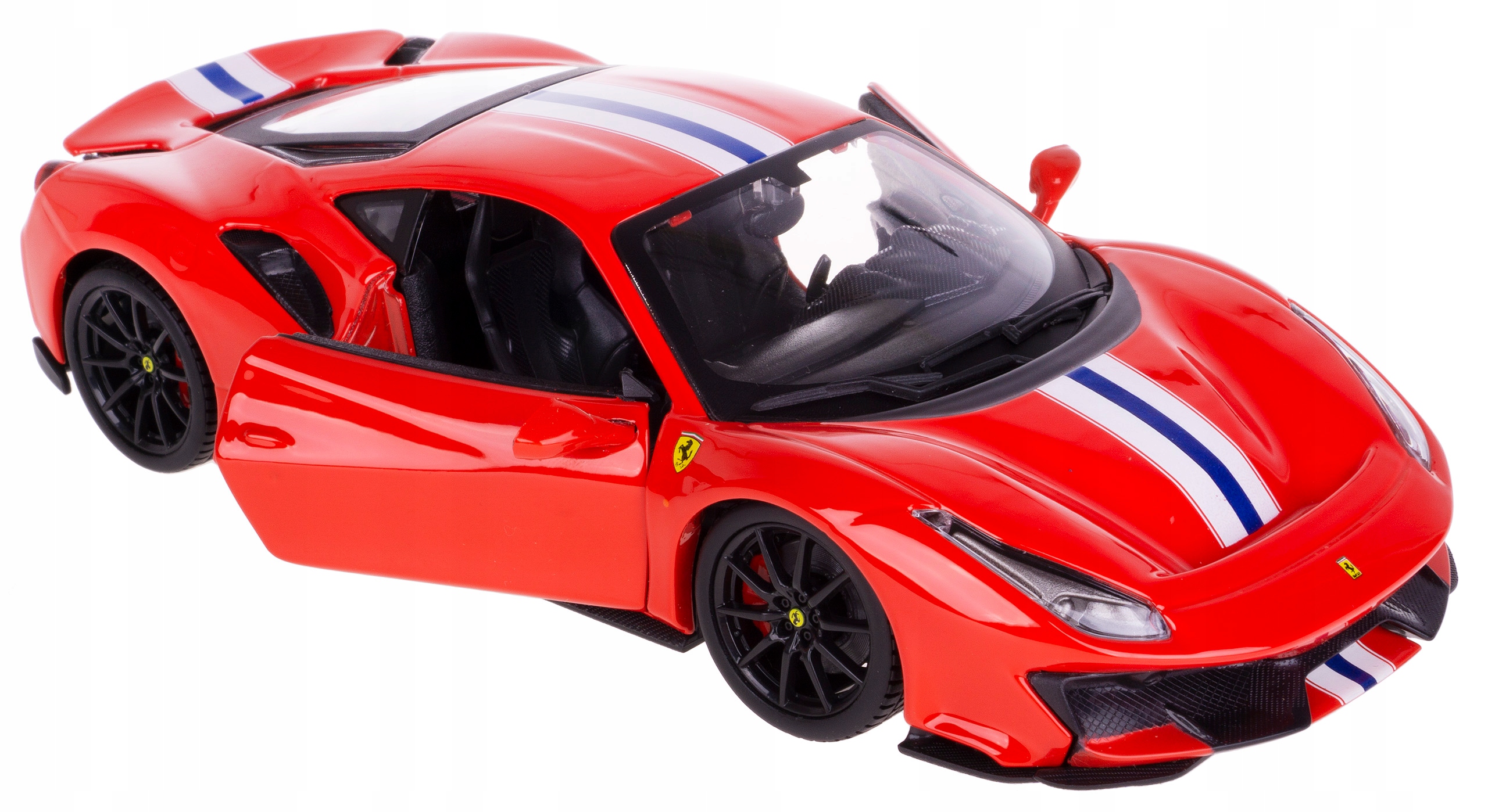 

Ferrari 488 Pista Metal Bburago 1:24 Czerwony
