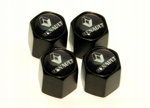 

Nakrętki na wentyle wentylki Renault tuning Black