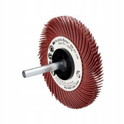 

3M Bb-zs 75mm P220 Szczotka Trzpieniowa Brąz Typ C