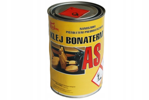 Klej tapicerski motoryzacyjny Bonaterm As 0,8 kg Podsufitki tapicerki
