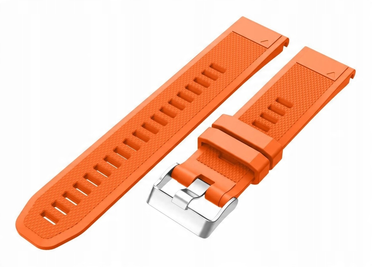 

Pomarańczowy Silikonowy Pasek Garmin Fenix 7
