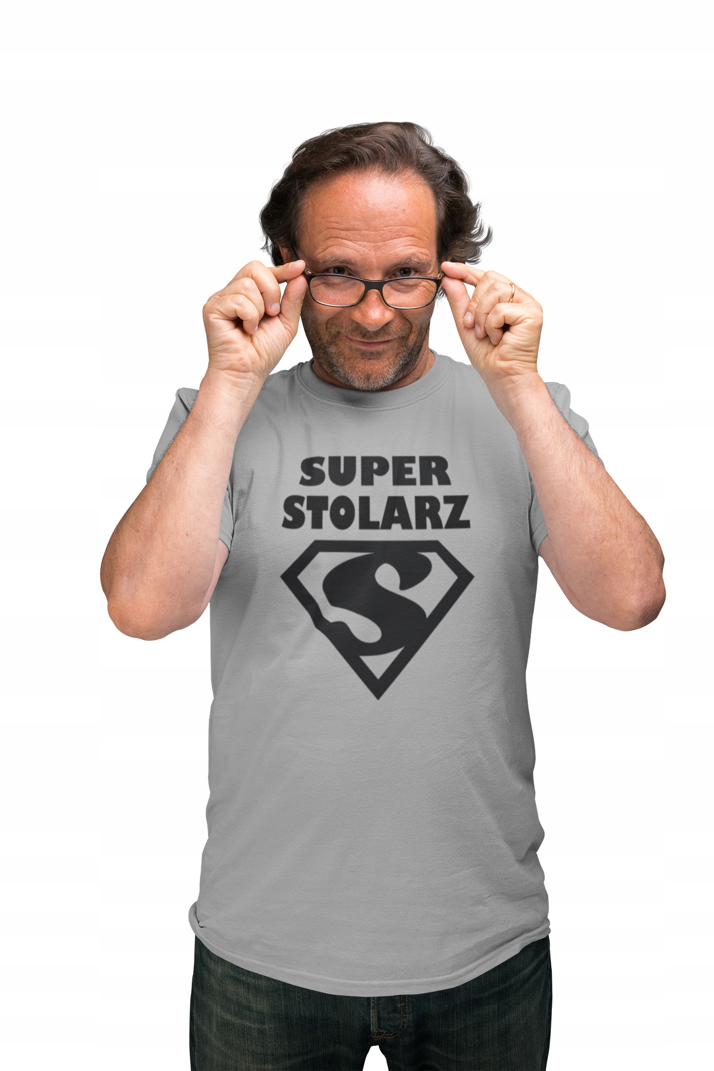 

Koszulka Męska Dla Super Stolarza Super Stolarz