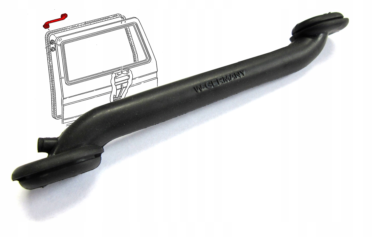 Przelotka Gumowa Tylnej Klapy Lewa VW Bus T3