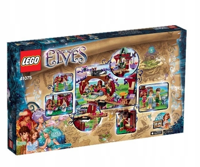 Lego Elves 41075 Úkryt Elfů Na Stromě Nová Sada Lego