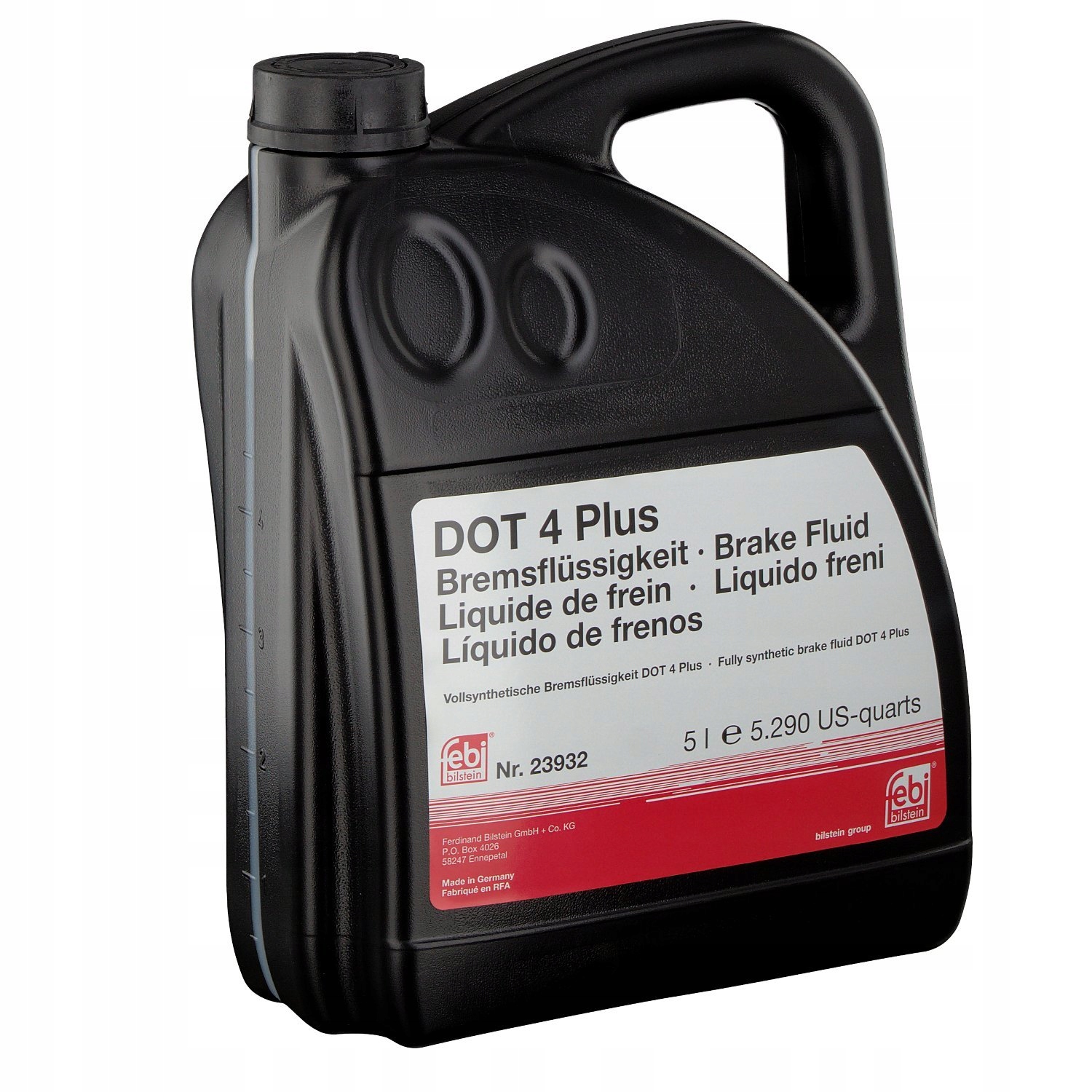 ГАЛЬМІВНА РІДИНА. DOT4 + 5L AUDI VW