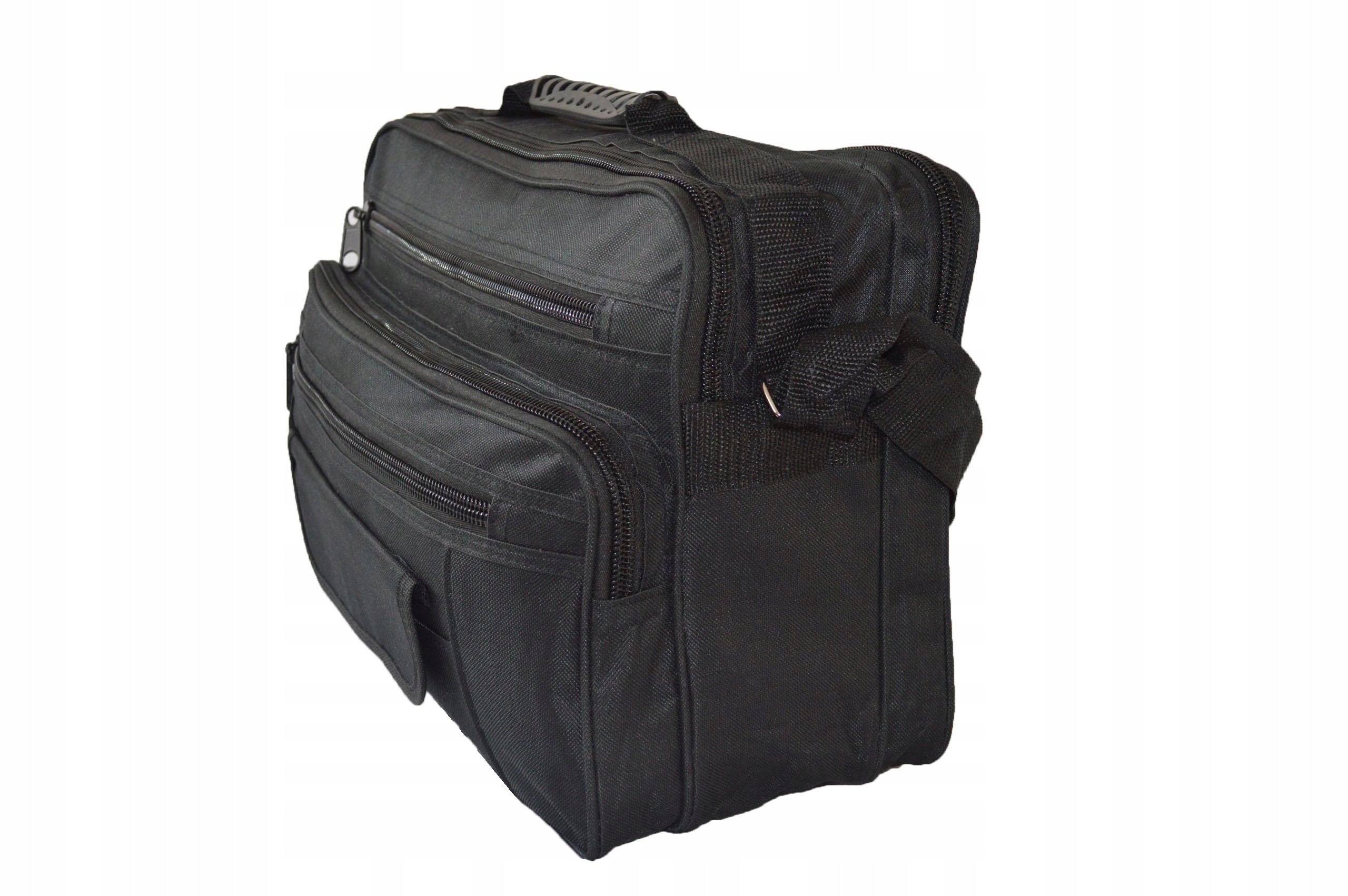 TORBA MĘSKA SASZETKA NA RAMIĘ DO PRACY SZKOŁY Wzór dominujący bez wzoru