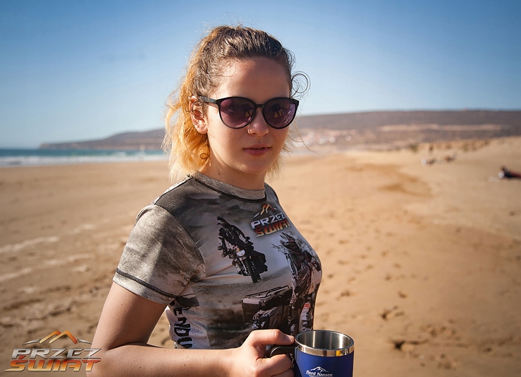 T-SHIRT KOSZULKA LADY MOTOCYKLOWA NRODOWA POLSKA HONDA CRF1000 AFRICA TWIN Rozmiar XXL