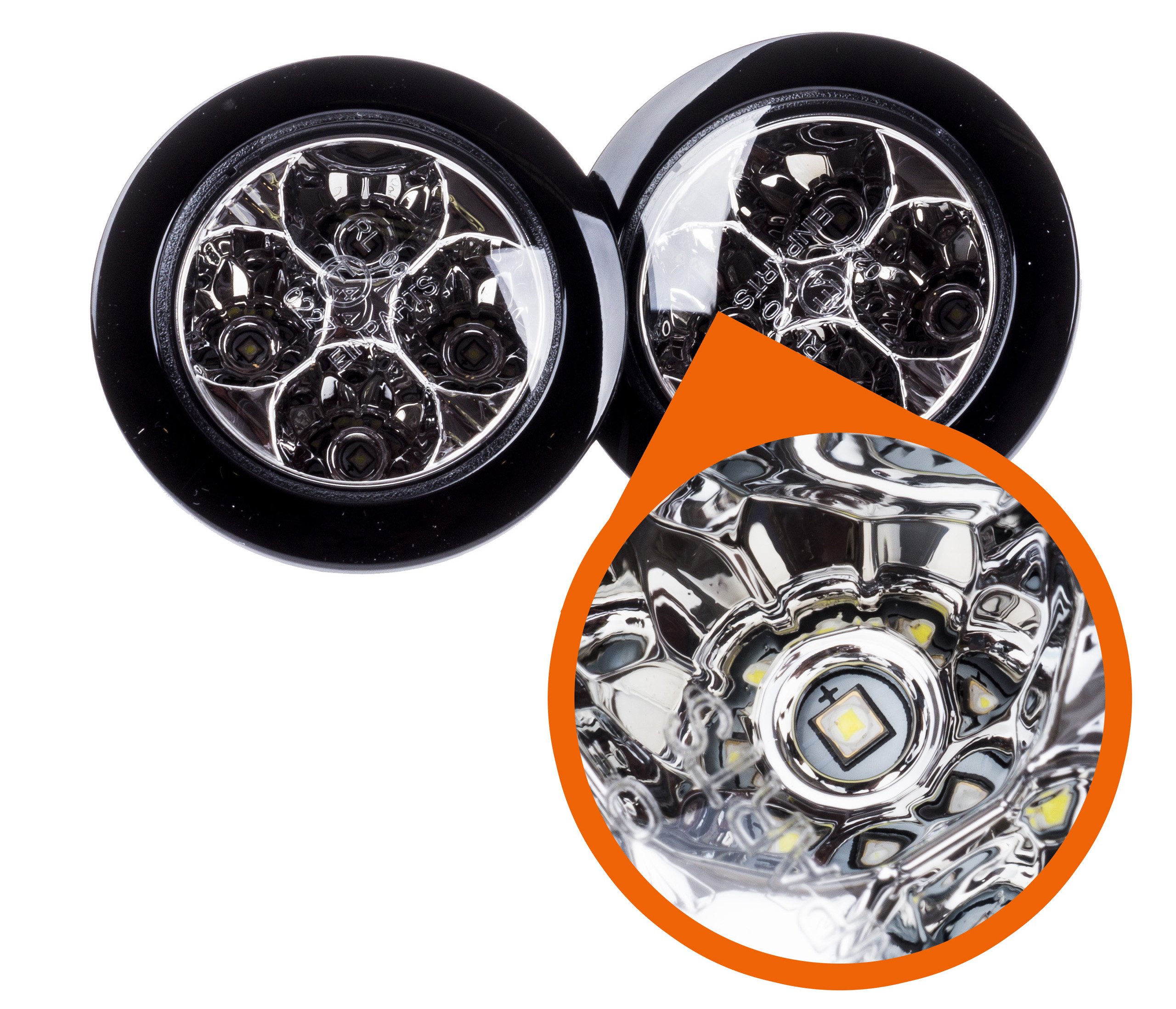 DRL OSRAM LED okragle Swiatla do jazdy dziennej Power 8 W