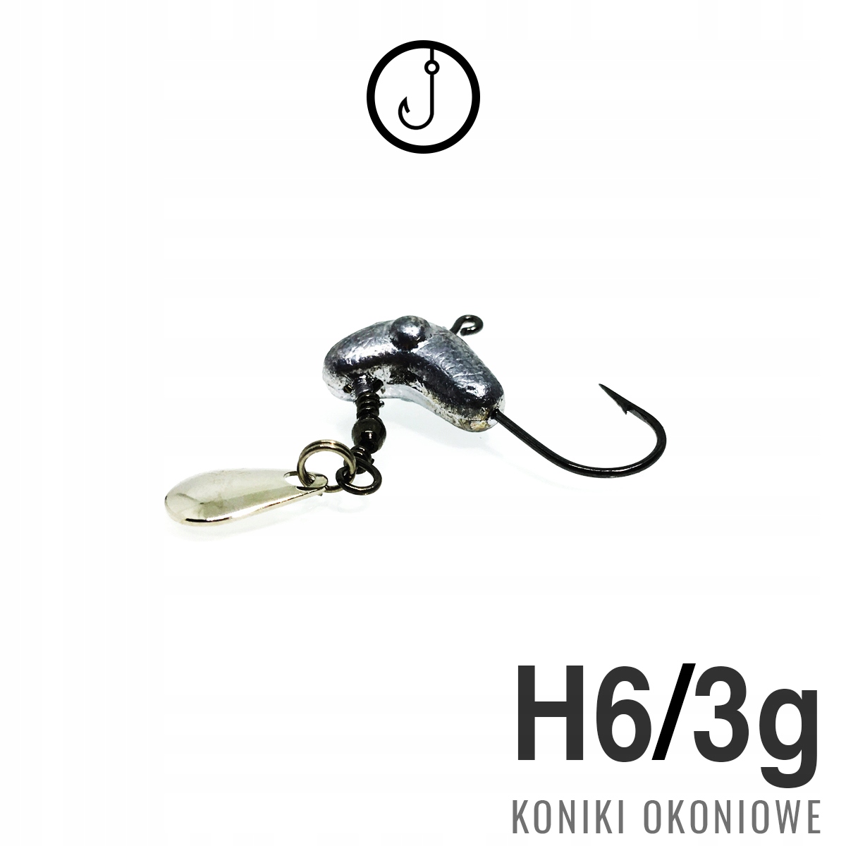 Koniki Okoniowe Wirujący Ogonek |hak 6| 3g |3szt