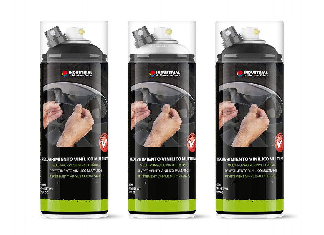 

Guma w sprayu, folia 400ml Mtn Czarna Metalik