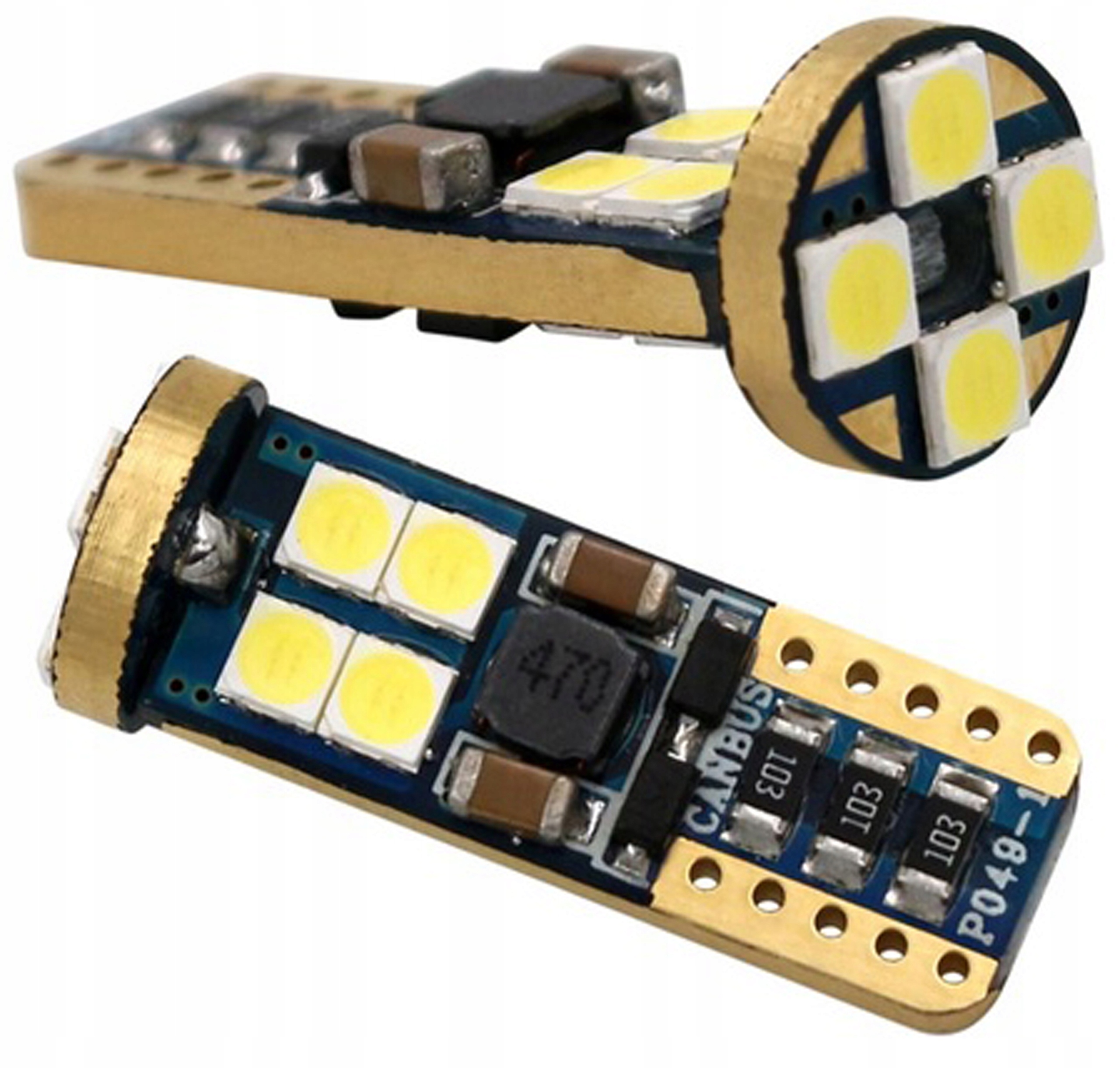 

W5W 12 led 3030 T10 canbus premium stabilizator