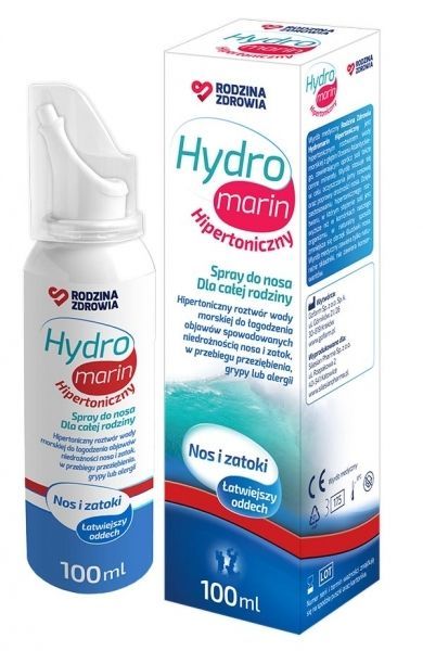 

Hydromarin hipertoniczny spray do nosa 100 ml