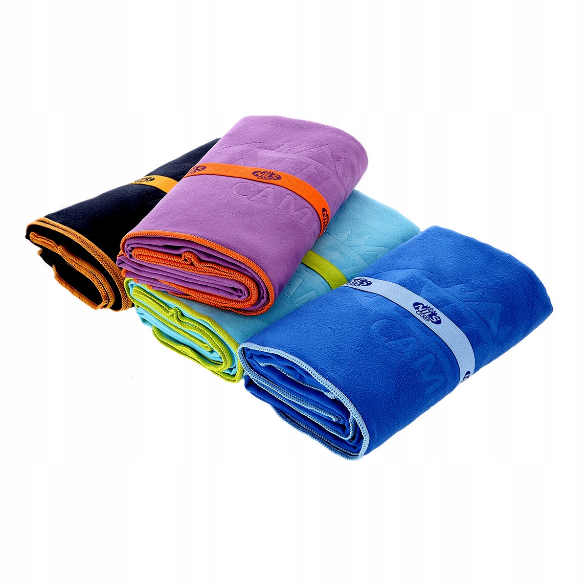 RĘCZNIK Z MIKROFIBRY FIOLETOWY 180x100 cm szybkoschnący Szerokość produktu 100 cm