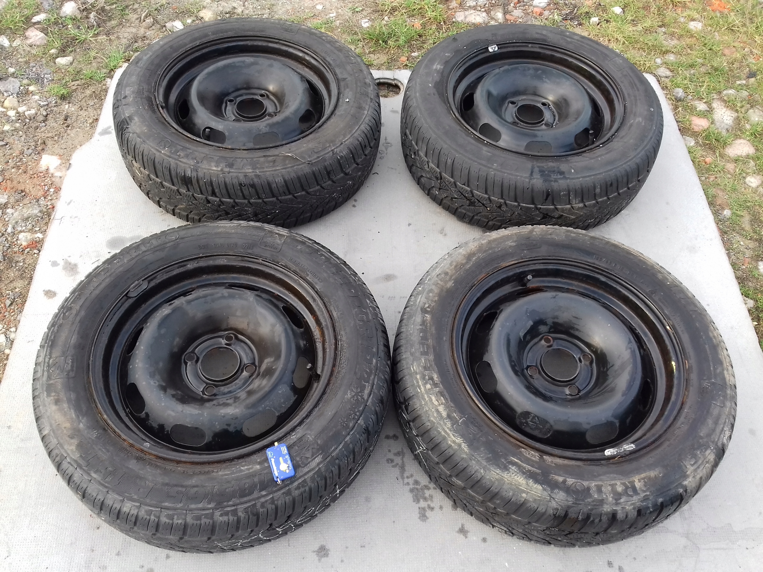 PEUGEOT KOŁA FELGI 15'' 15 6JX15 ET23 4X108 ZIMA