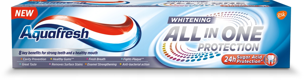 

Aquafresh Whitening pasta do zębów 100 ml