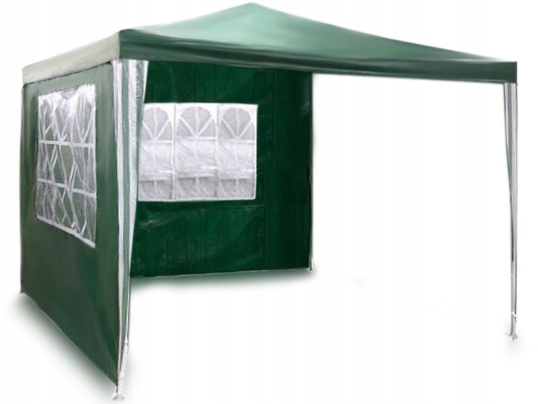 

Pawilon Namiot Ogrodowy Handlowy 3x3m 2 Ściany