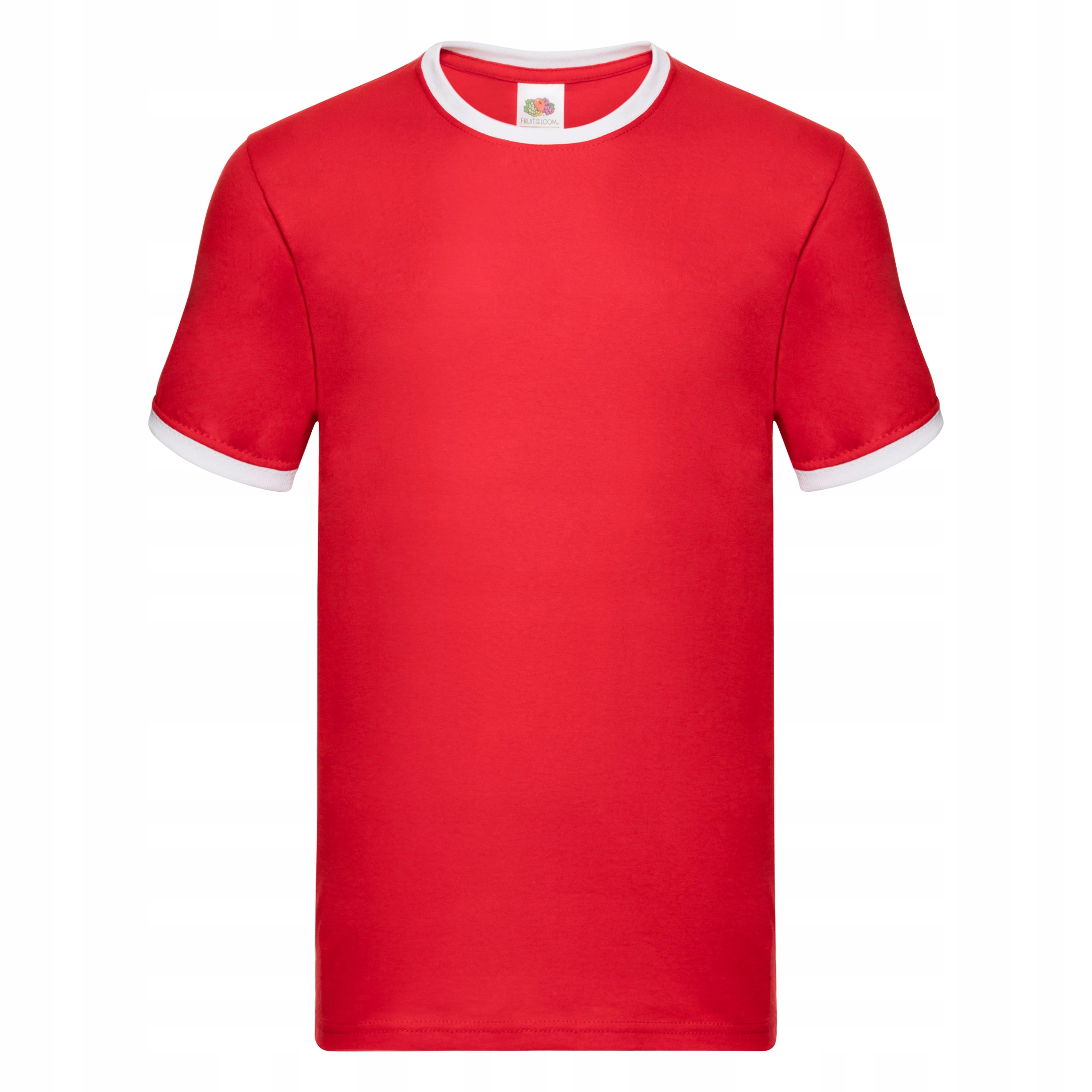

Koszulka T-shirt Ringer - Fruit - red/white XL