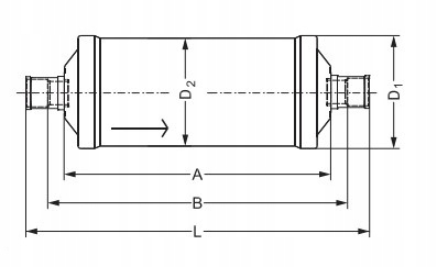 023Z3248 - ФИЛЬТР ОСУШИТЕЛЬ DANFOSS DML 304 FS 1/2