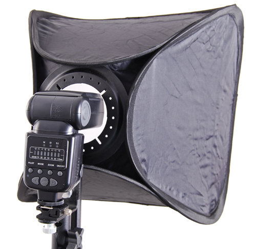 SOFTBOX REPORTERSKI 40x40 cm NA LAMPĘ BŁYSKOWĄ Kod producenta SXR40X40