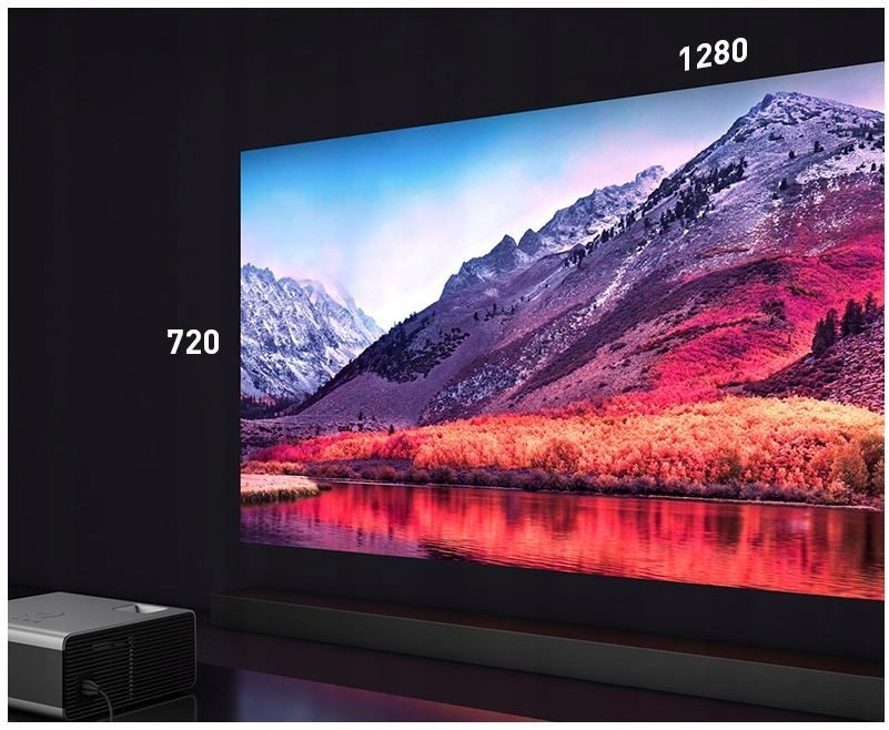 PROJEKTOR RZUTNIK OVERMAX MULTIPIC 3.5 LED HD WIFI Formaty dźwięku MP3 WMA