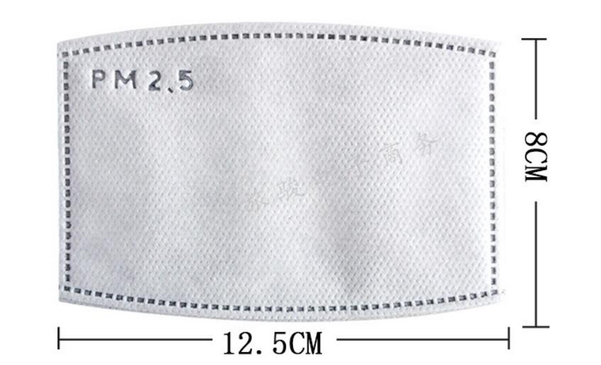 ZESTAW 10x FILTR PM2.5 DO MASKI PRZECIWPYŁOWEJ Kolor dominujący biały
