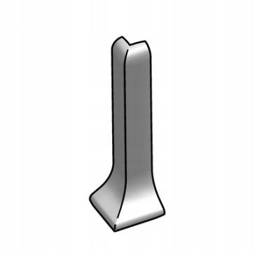 Profilpas cokół aluminiowy biały listwa H6 cm. Marka Profilpas