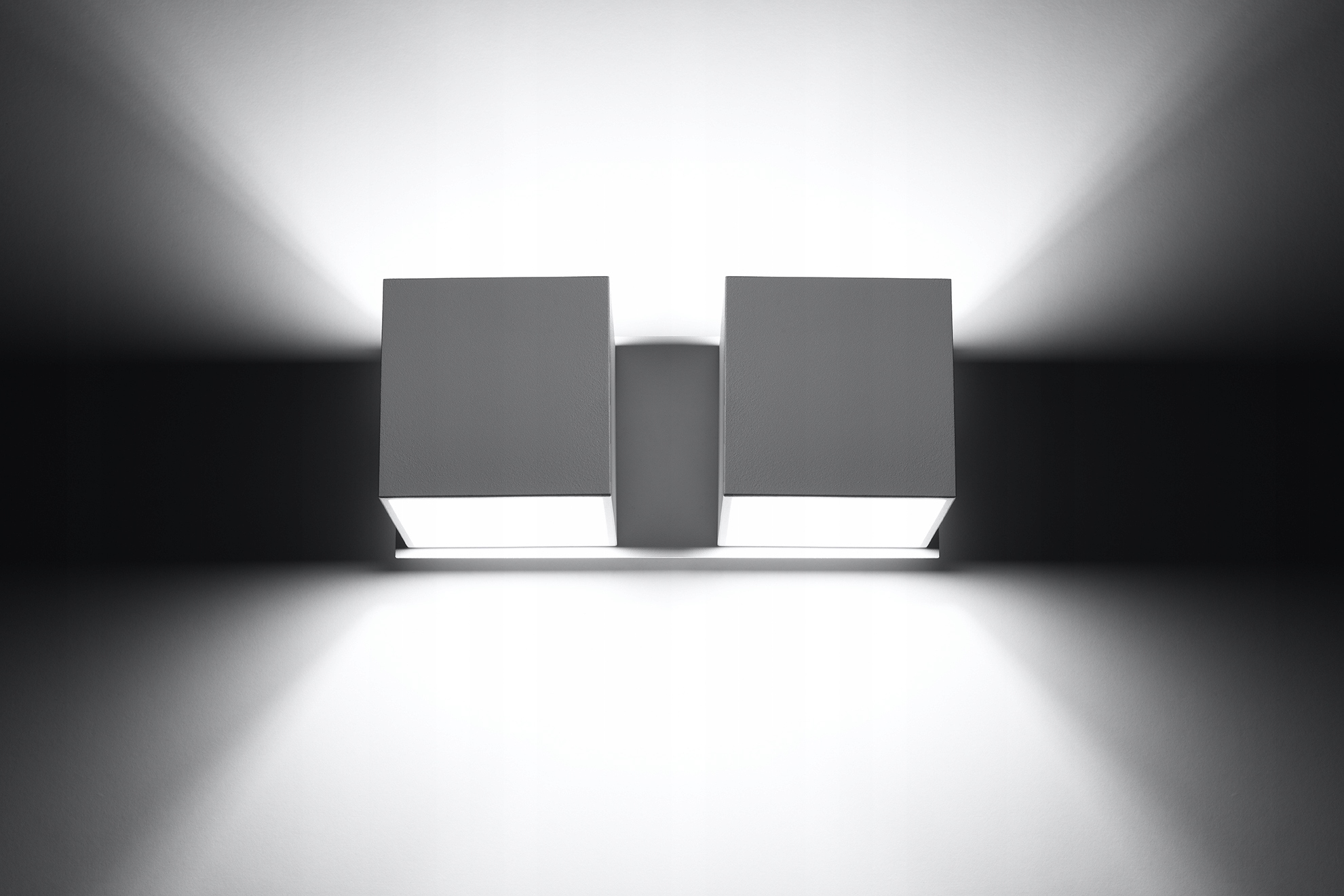 Lampa Ścienna Kinkiet QUAD 2 Biały Aluminium LED Kod producenta SL.0656