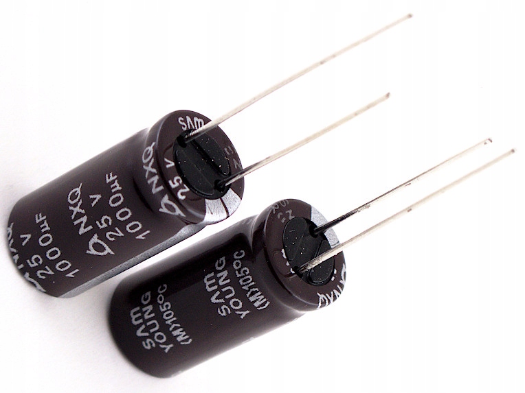 

Kondensatory 1000uF / 25V 10x21 Lowesr Samyoung Hq