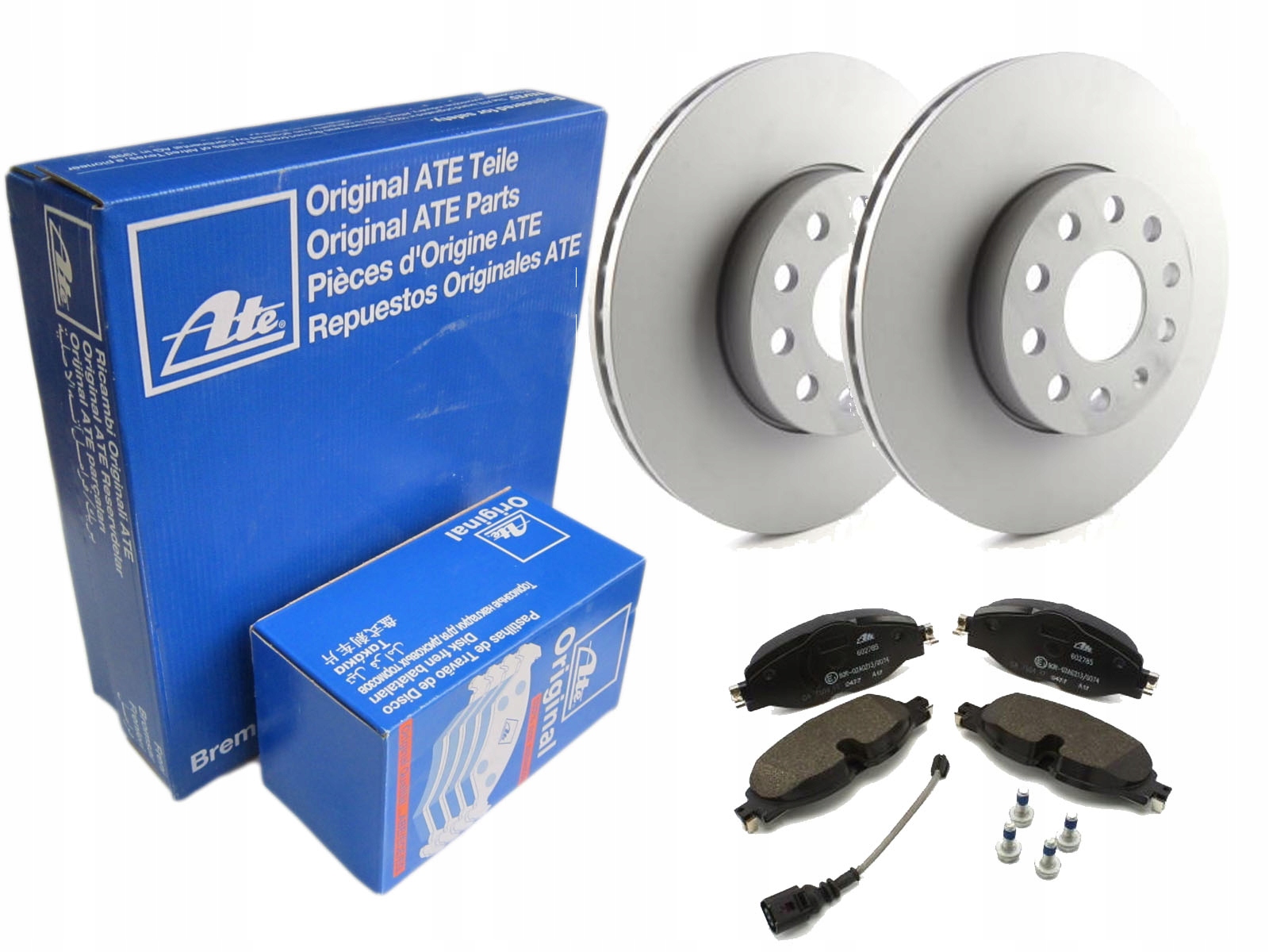 Диски колодки ATE передня AUDI A3 8V 288MM