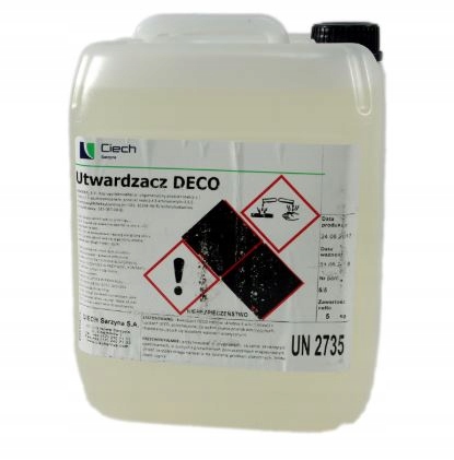 Tvrdidlo Deco transparentní pryskyřice 5 kg dekorace