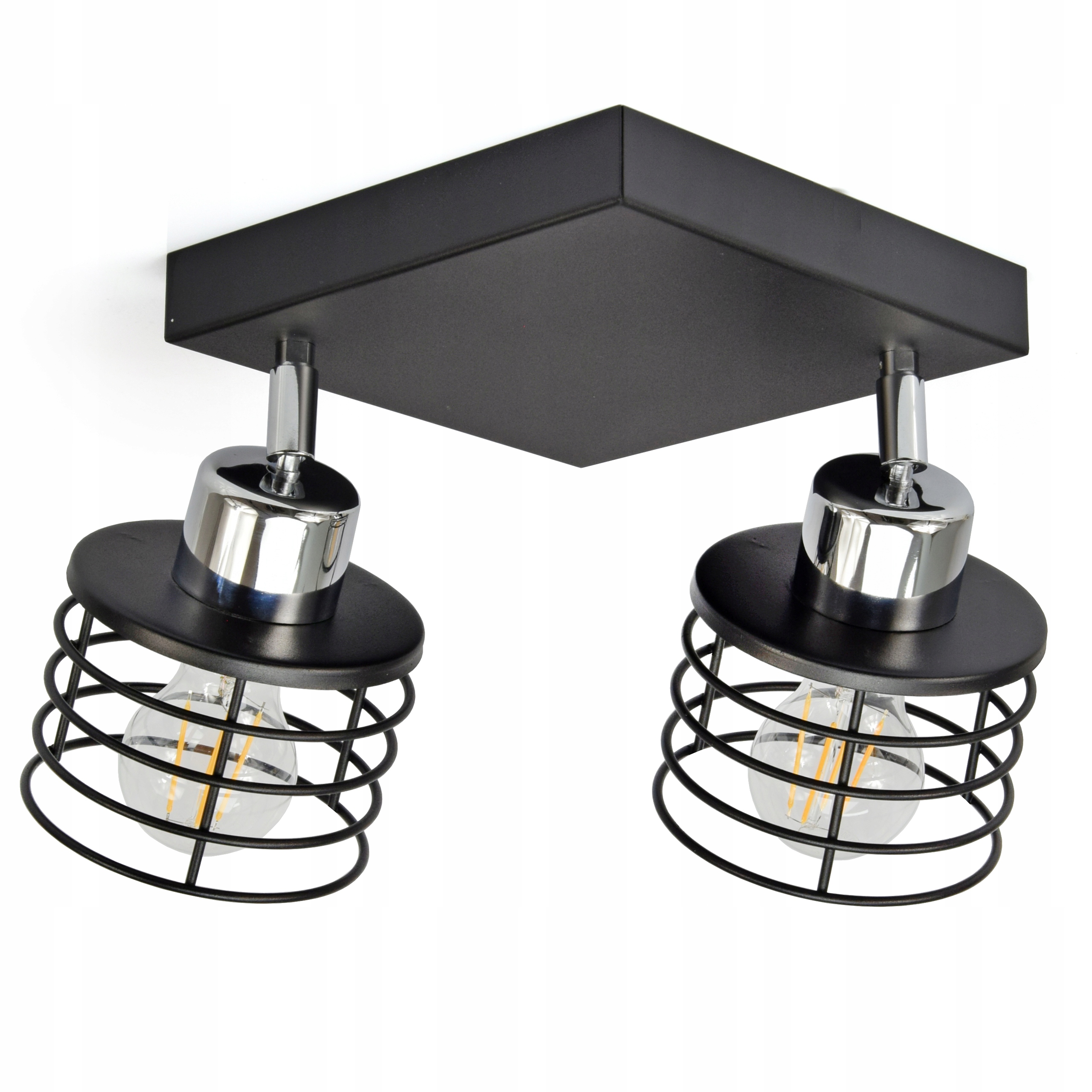 Lampa Lustr Stropní Svítidlo Stropní Led Vigo Chrom E27