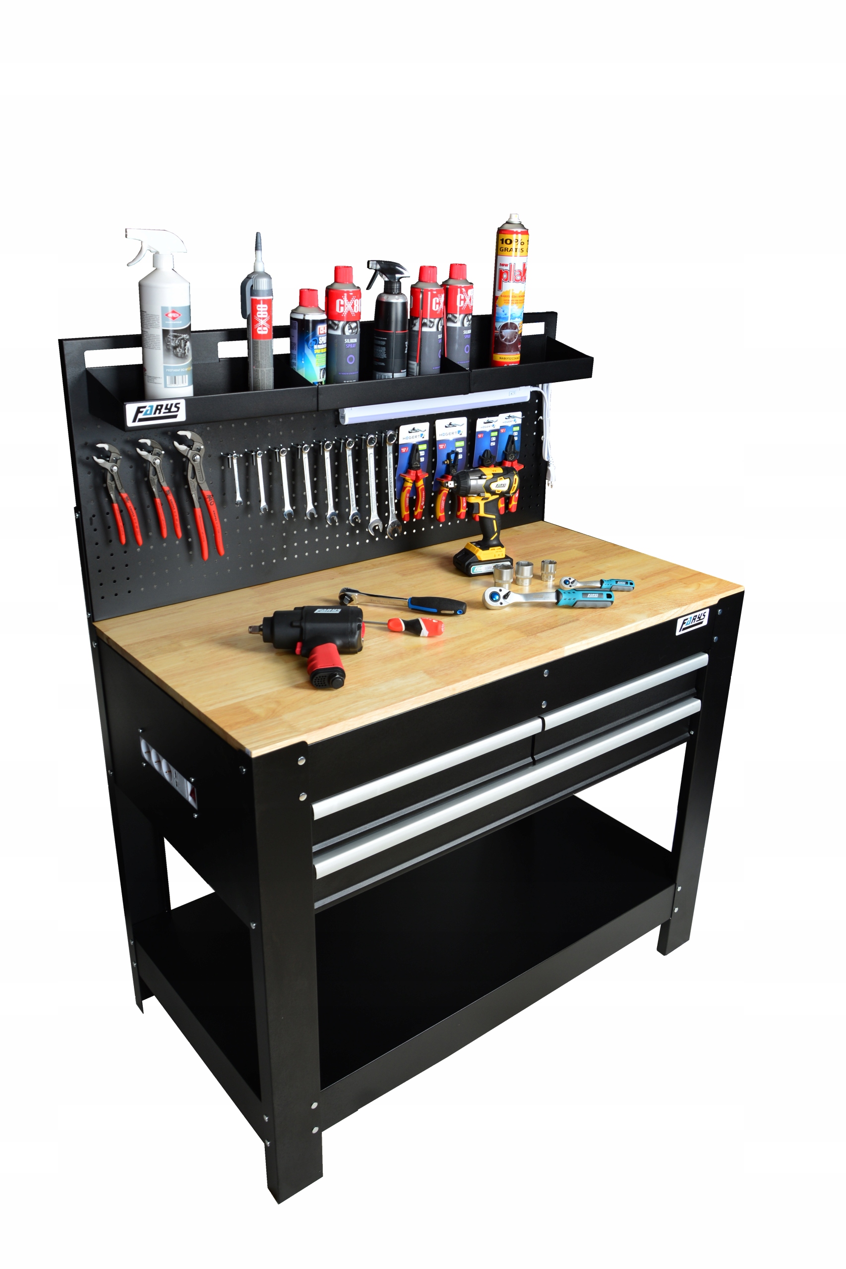 SZAFKA WARSZTATOWA STÓŁ WARSZTATOWY Mocny Farys Marka Farys