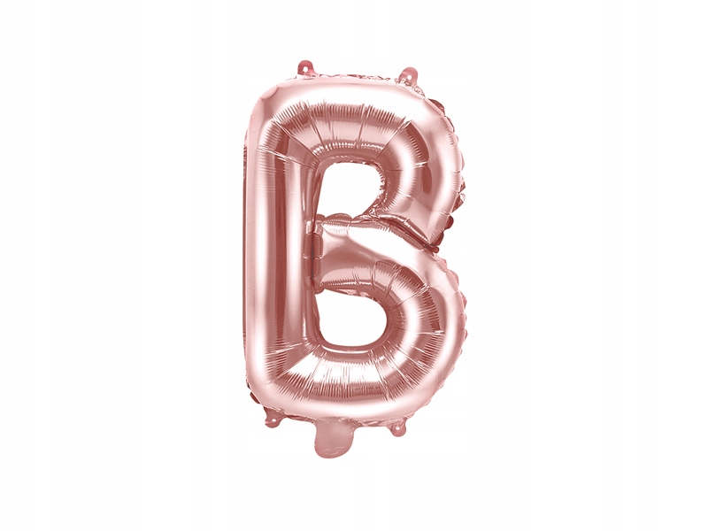 

Balon foliowy litera B Rose Gold