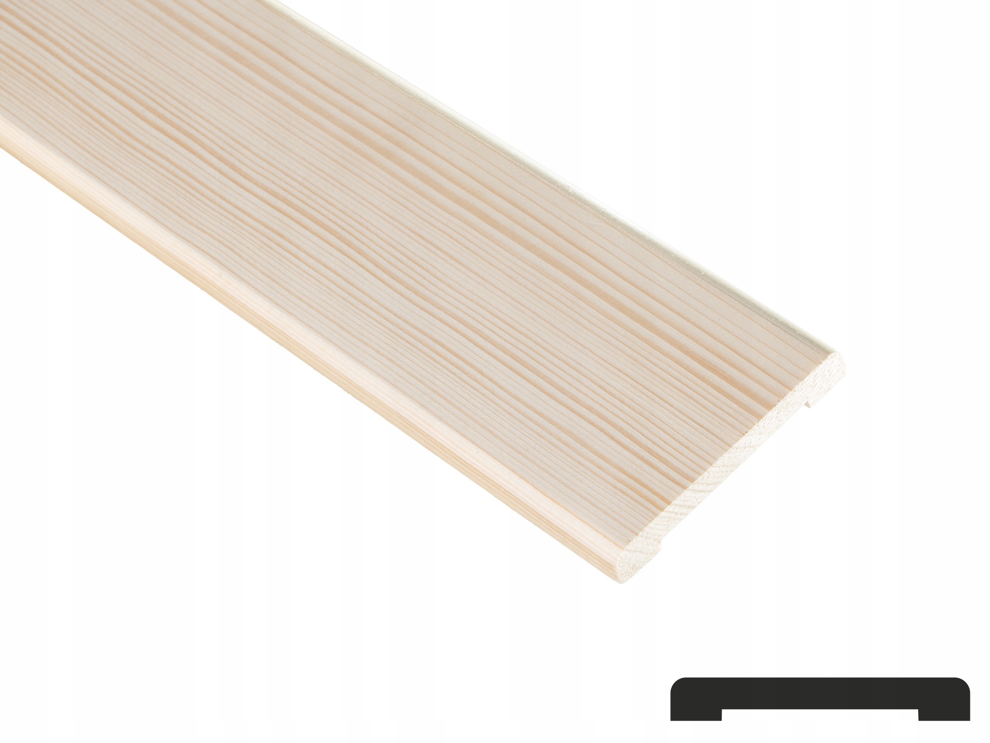 Opaska drzwiowa, listwa ŚWIERK 8x1x250cm