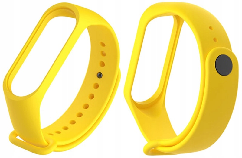 

Xiaomi MI BAND4 opaska zamienna pasek żółty yellow