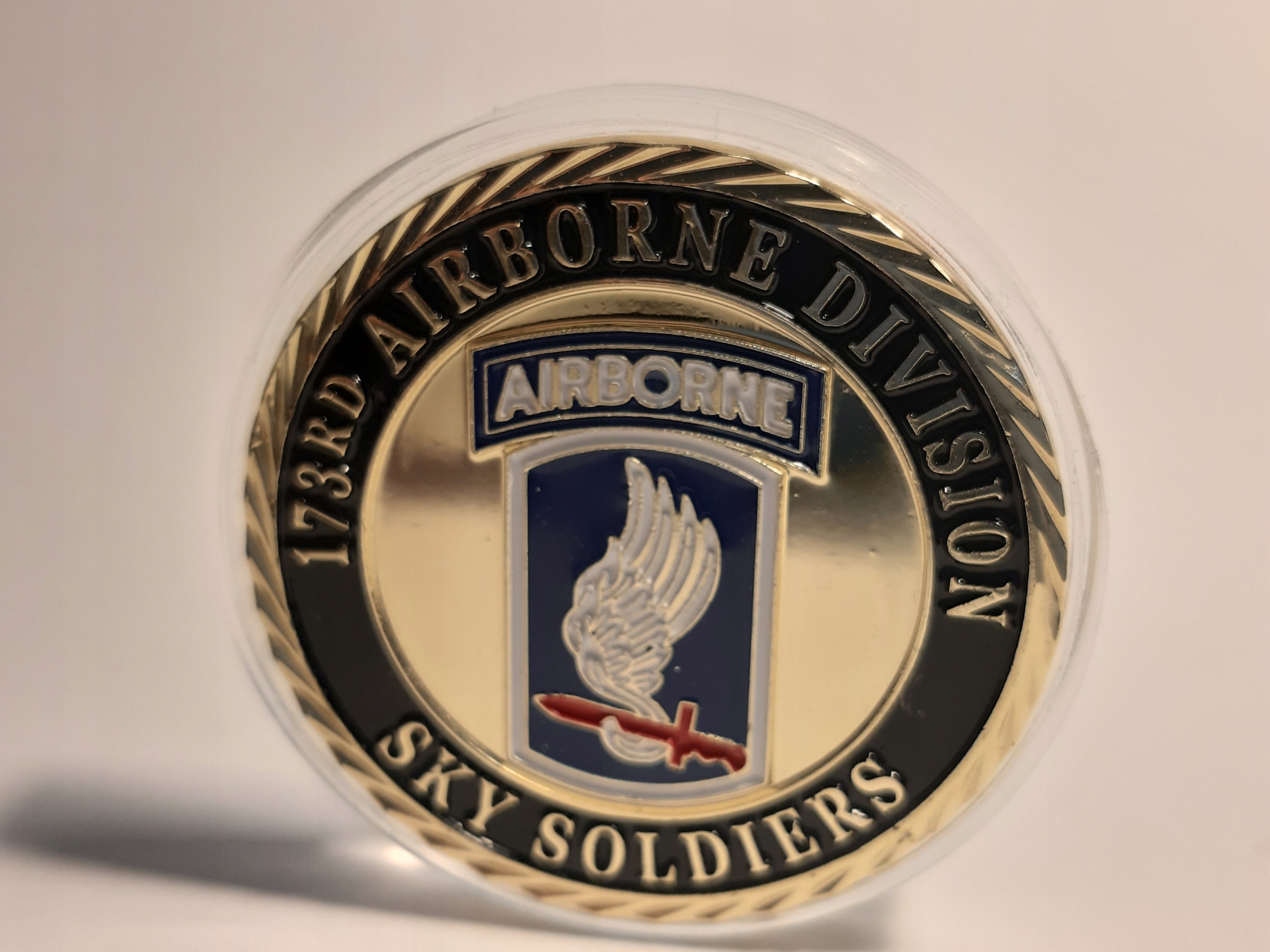 Challenge mince - americká armáda 173rd Airborne Division